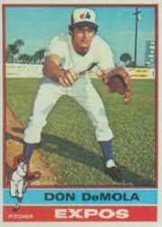 1976 Topps Baseball Cards      571     Don DeMola